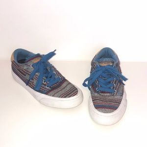 Converse Red, White & Blue Sneakers Shoes (W 6.5)